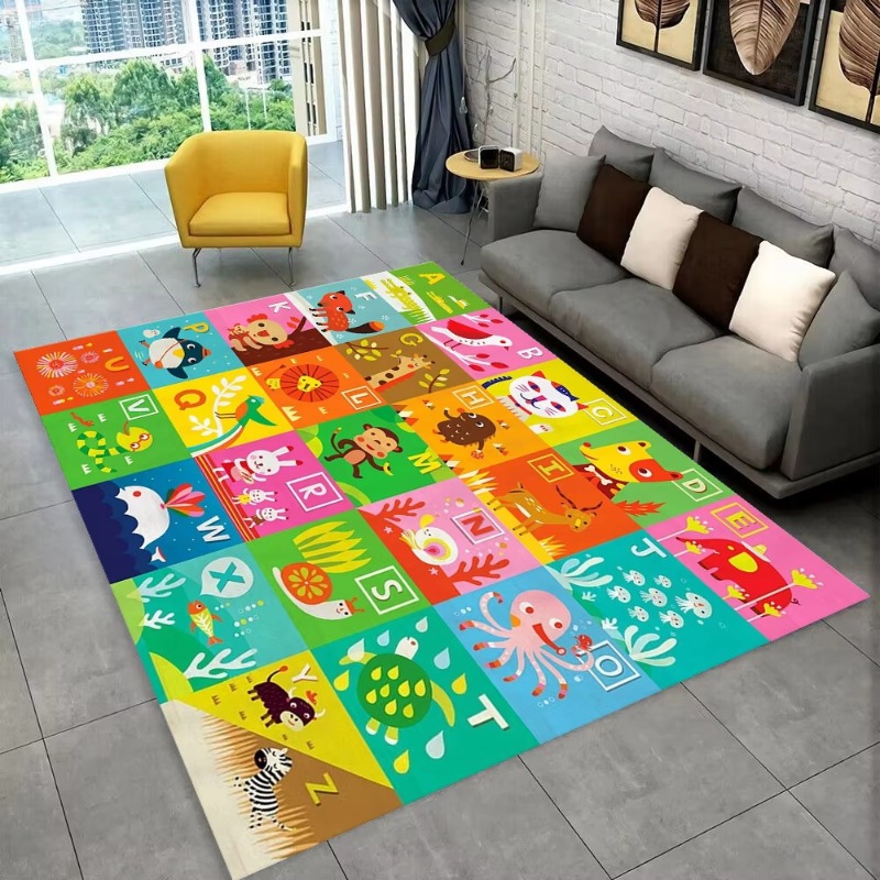 Abc Kids Early Education - Karpet Alfabet Kartun ABC untuk Anak