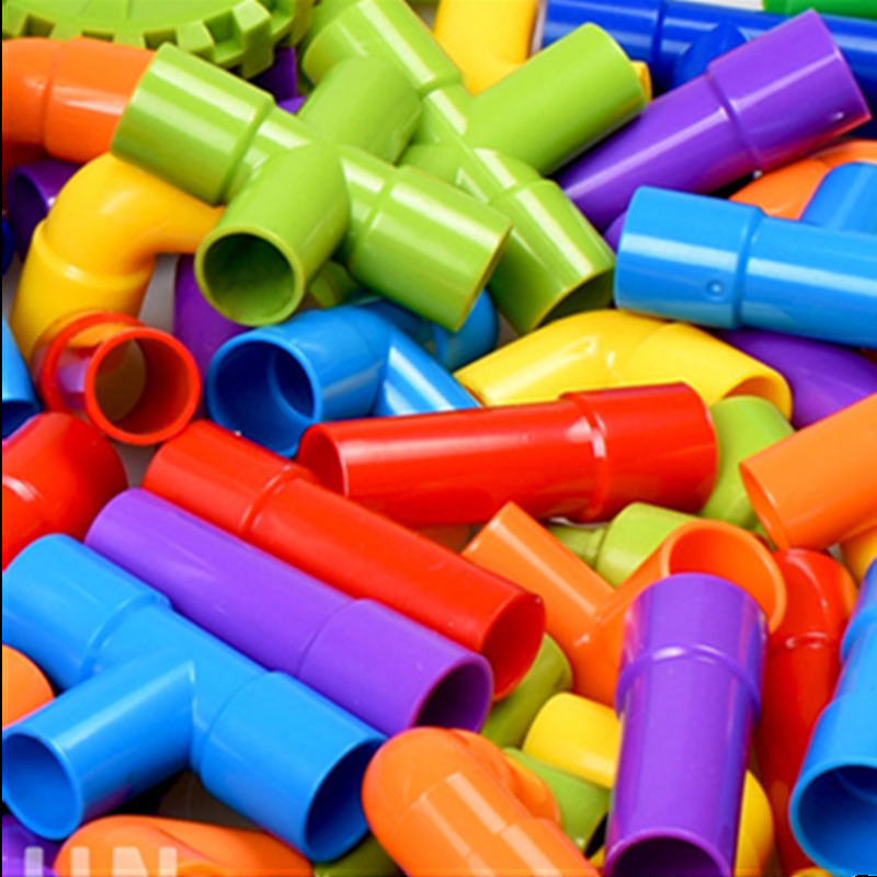 Kids Education Youtube - Mainan blok pembangunan air DIY, Kit