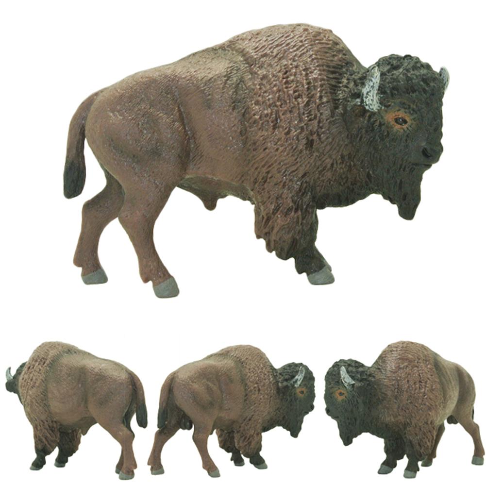 Kids Education Shows - Patung Koleksi Tokoh Bison Amerika Model