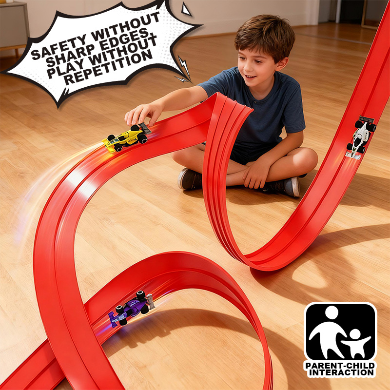 Kids Educational Device - Mobil trek rakitan bebas | Lintasan