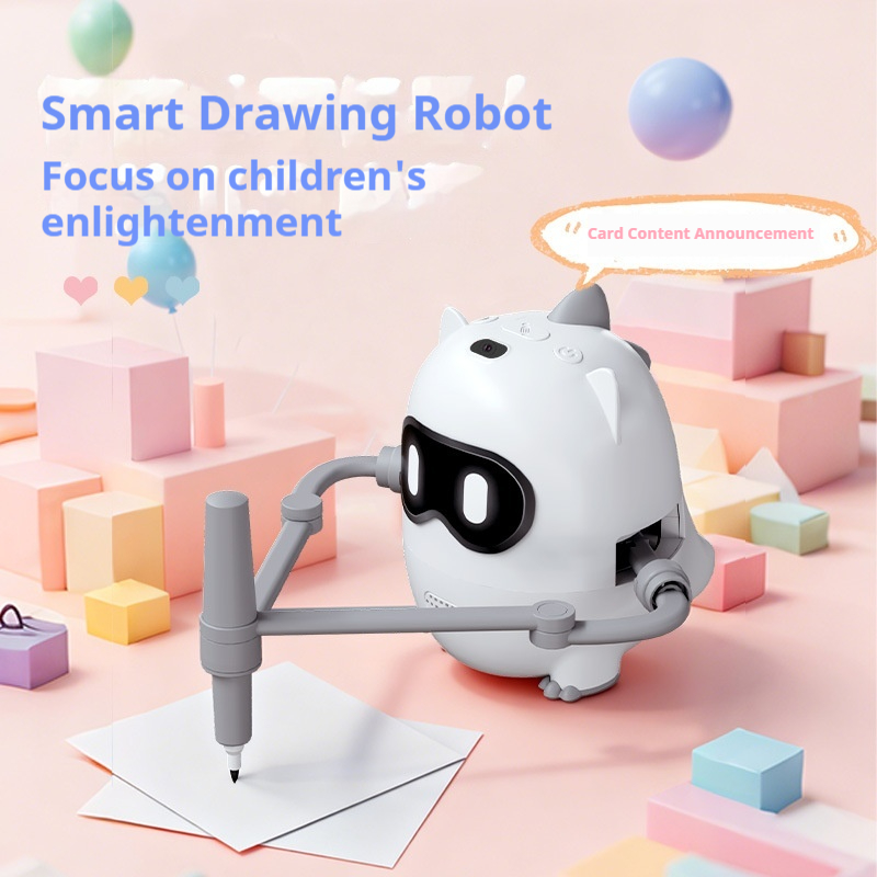 Kids Educational Device - Robot Gambar Dinosaurus Pintar Generik, Mainan