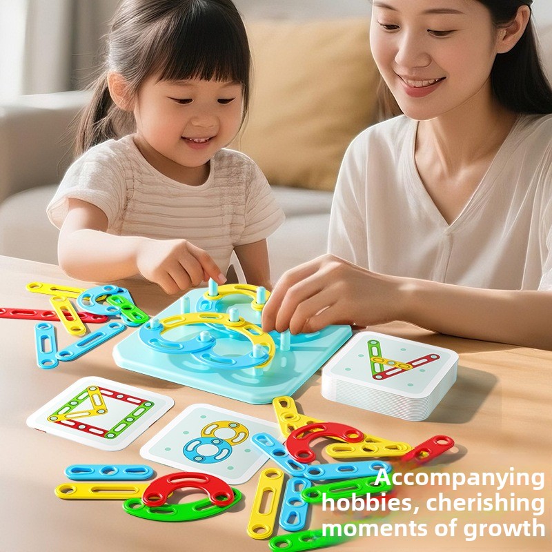 Kids Education Card - Mainan Kreatif Bayi Montessori Puzzle Papan