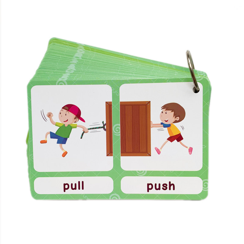 100 Kartu Flashcard Kata Bahas - Kids Education Card ulasan dan harga