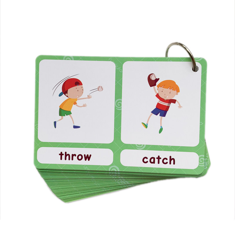 100 Kartu Flashcard Kata Bahas - Kids Education Card ulasan dan harga