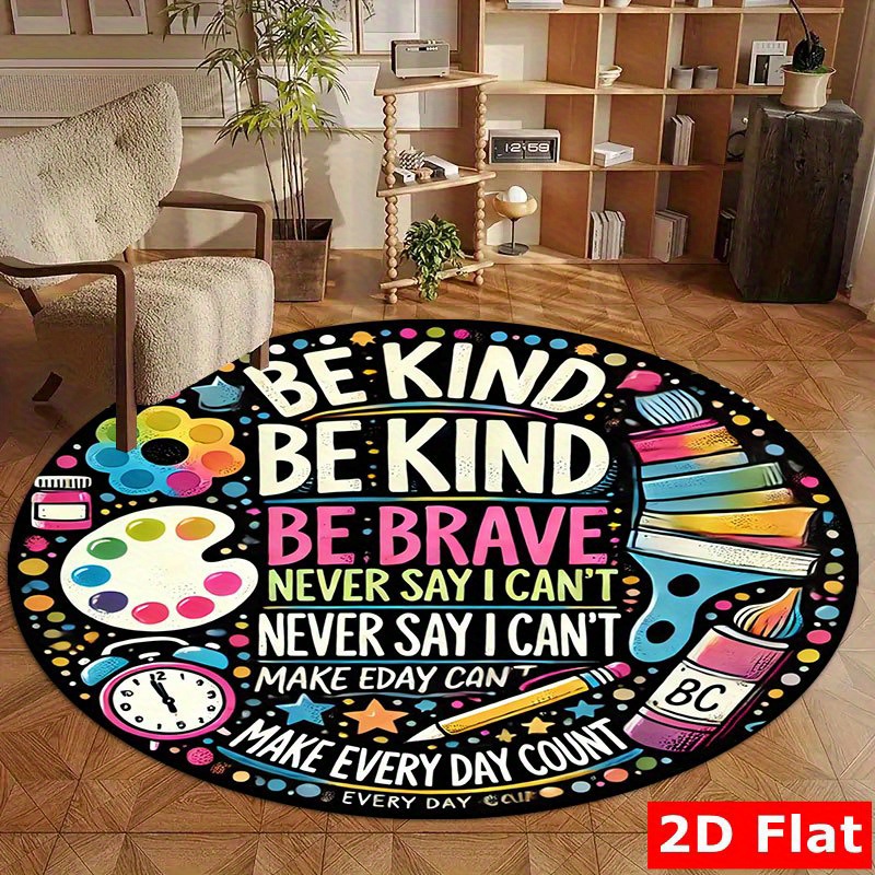 Be Kind Be Brave Kutipan Motiv - Kids Education Motivation ulasan dan harga
