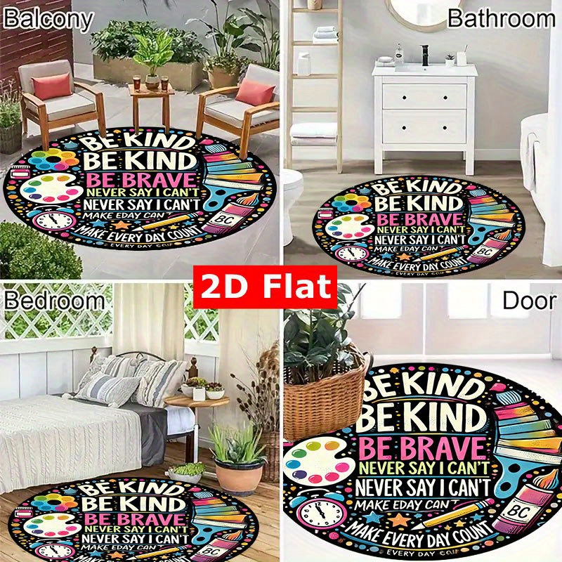 Be Kind Be Brave Kutipan Motiv - Kids Education Motivation ulasan dan harga