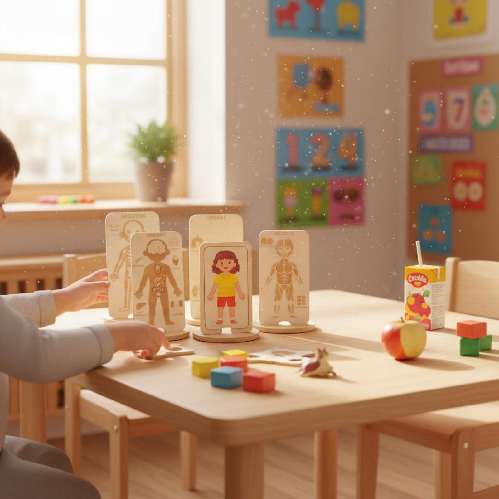 Mainan Puzzle Kayu Edukatif un - Human Body Puzzle ulasan dan harga
