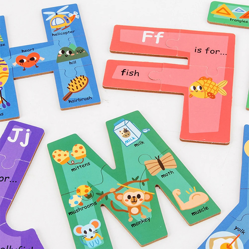 Puzzle Montessori, Puzzle kayu - Human Body Puzzle ulasan dan harga