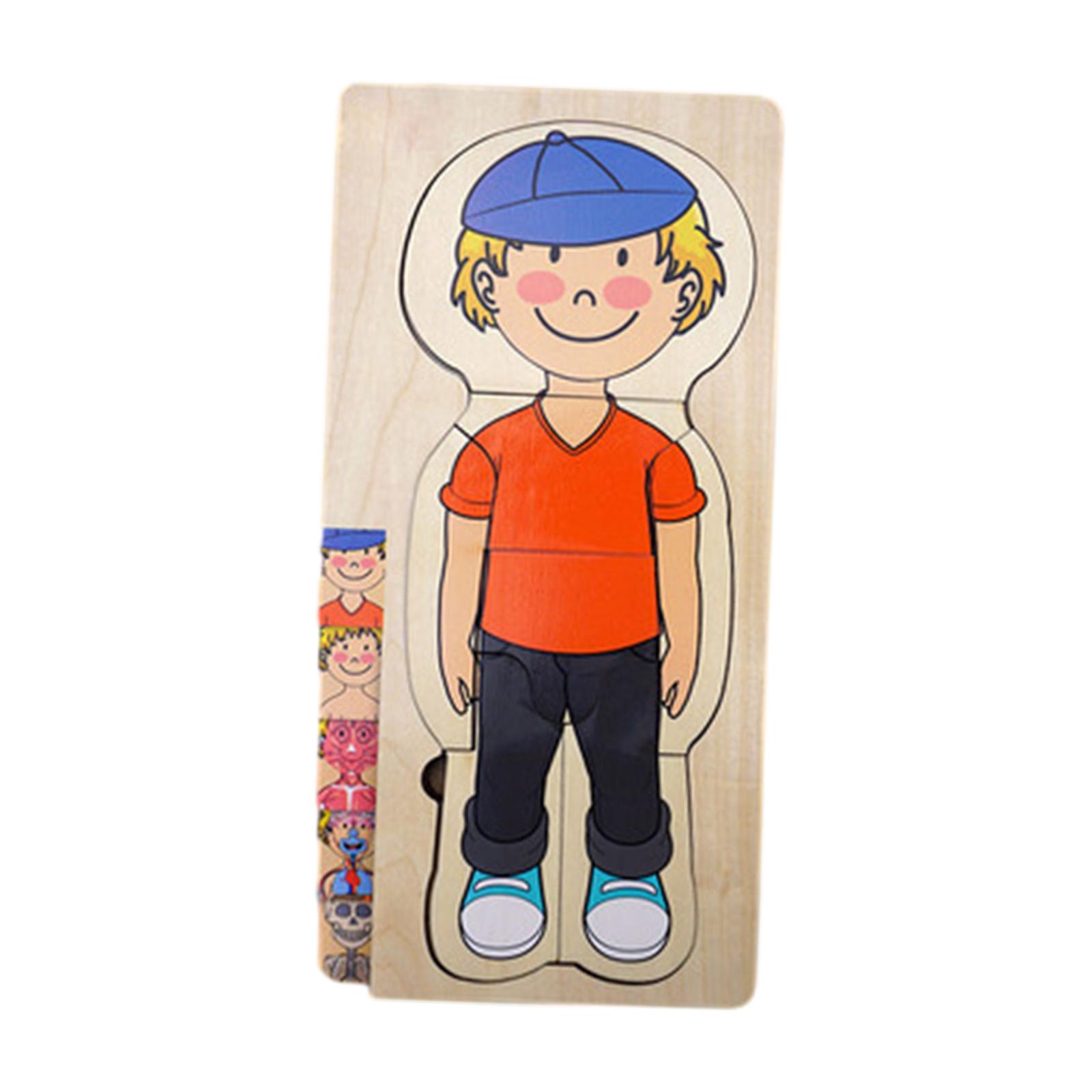 Mainan Puzzle Tubuh Manusia da - Human Body Puzzle ulasan dan harga
