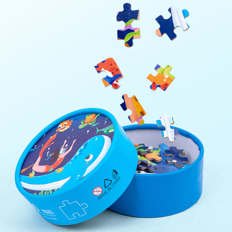 100 Buah Puzzle Kertas Mainan  - Human Body Puzzle ulasan dan harga