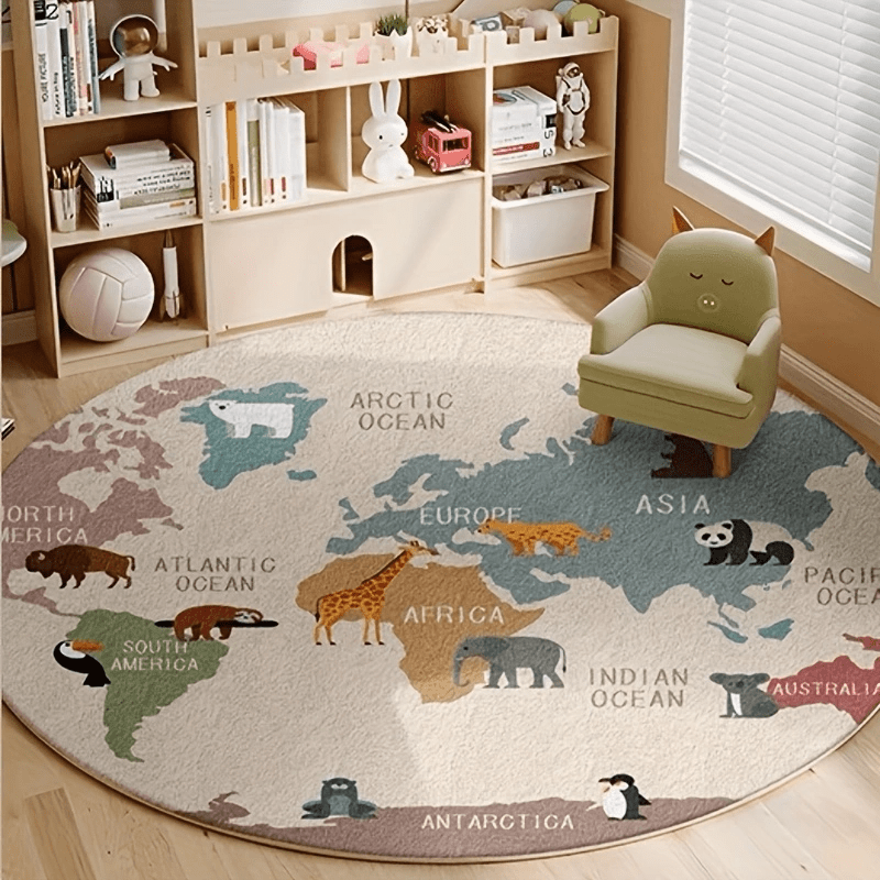 Karpet Peta Dunia Anak-anak, A - Kids Education World ulasan dan harga