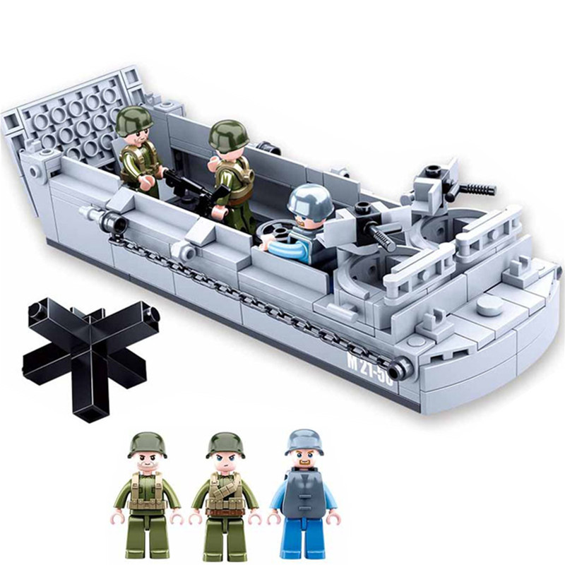 Sluban WW2 US militer Higgins  - Kids Education World ulasan dan harga