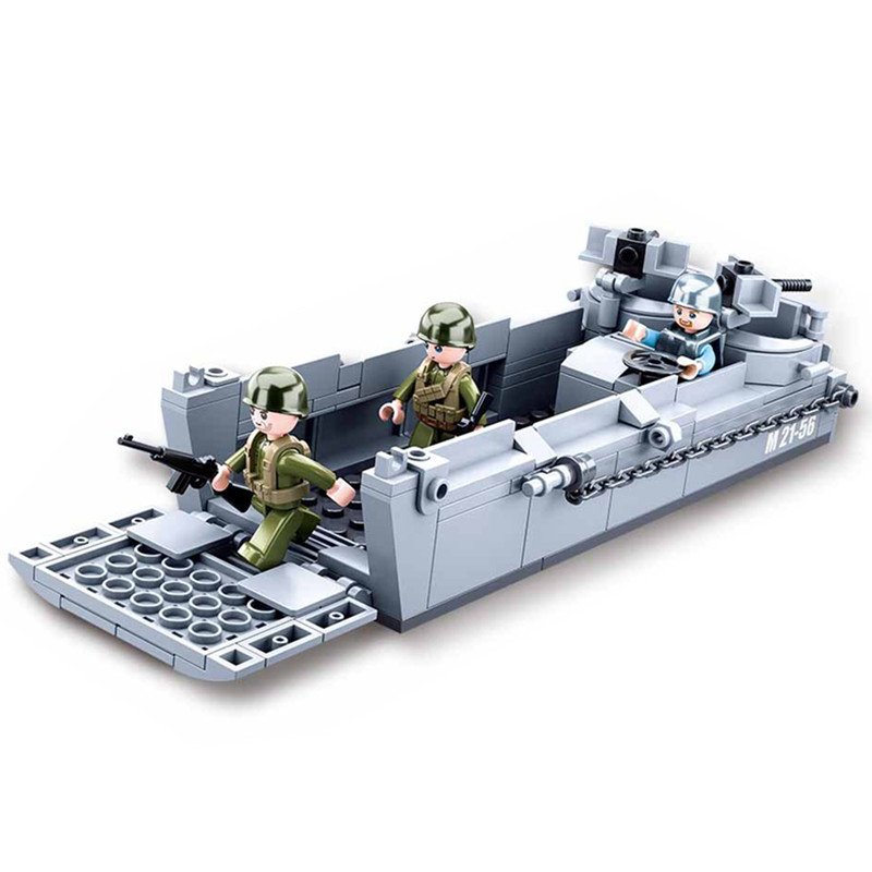 Sluban WW2 US militer Higgins  - Kids Education World ulasan dan harga