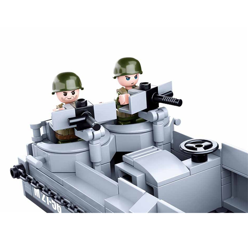 Sluban WW2 US militer Higgins  - Kids Education World ulasan dan harga