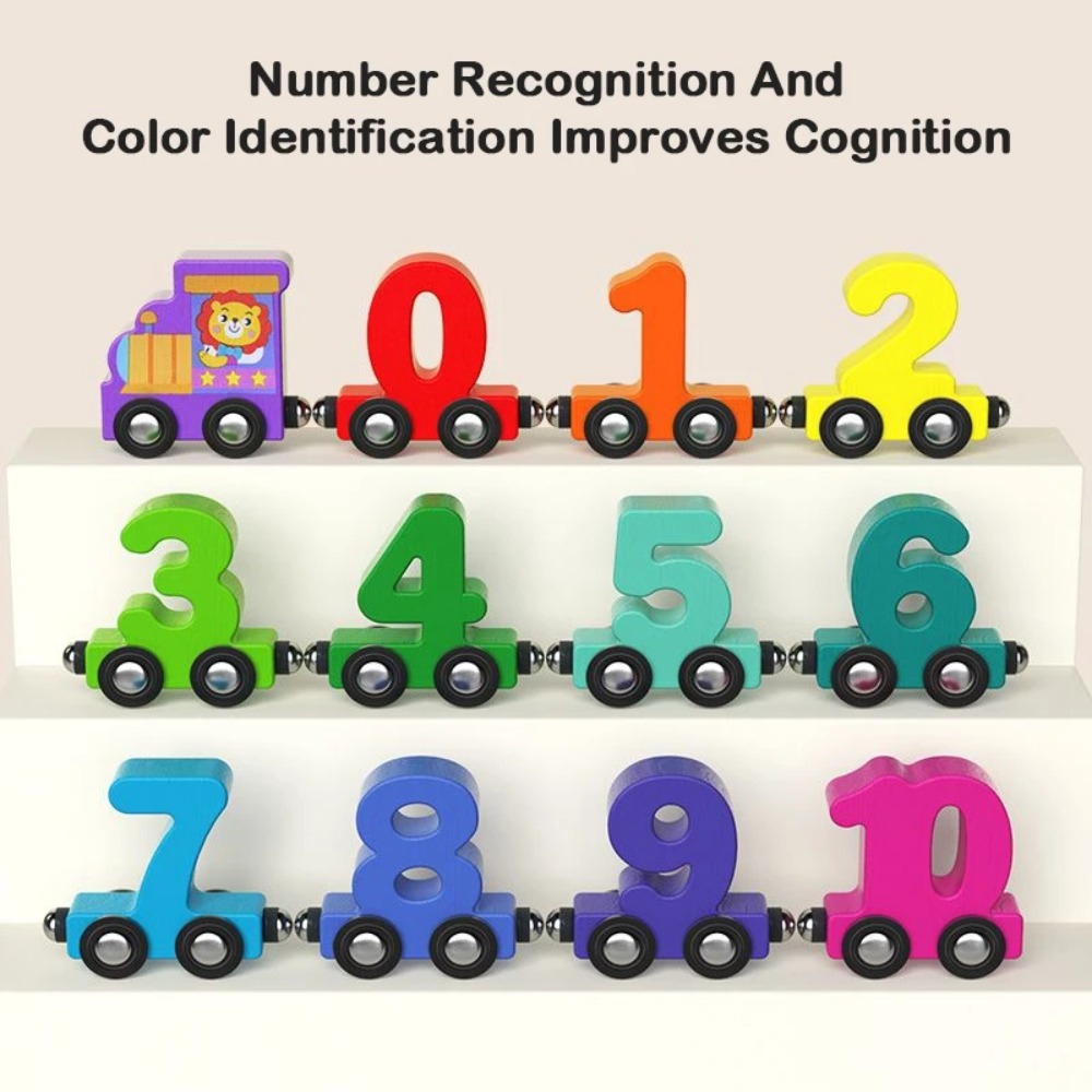 1set Mainan Kereta Digital Ang - Kids Education Number ulasan dan harga