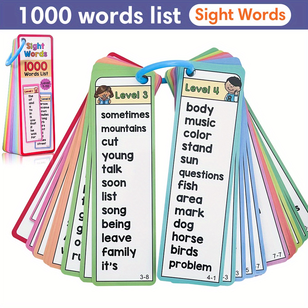 Kartu Flash 1000 Kata Pengliha - Kids Education Card ulasan dan harga