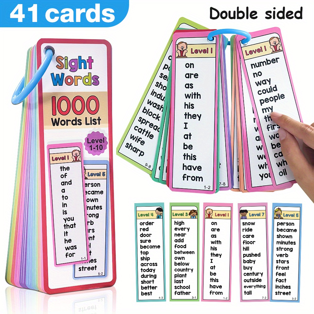 Kartu Flash 1000 Kata Pengliha - Kids Education Card ulasan dan harga