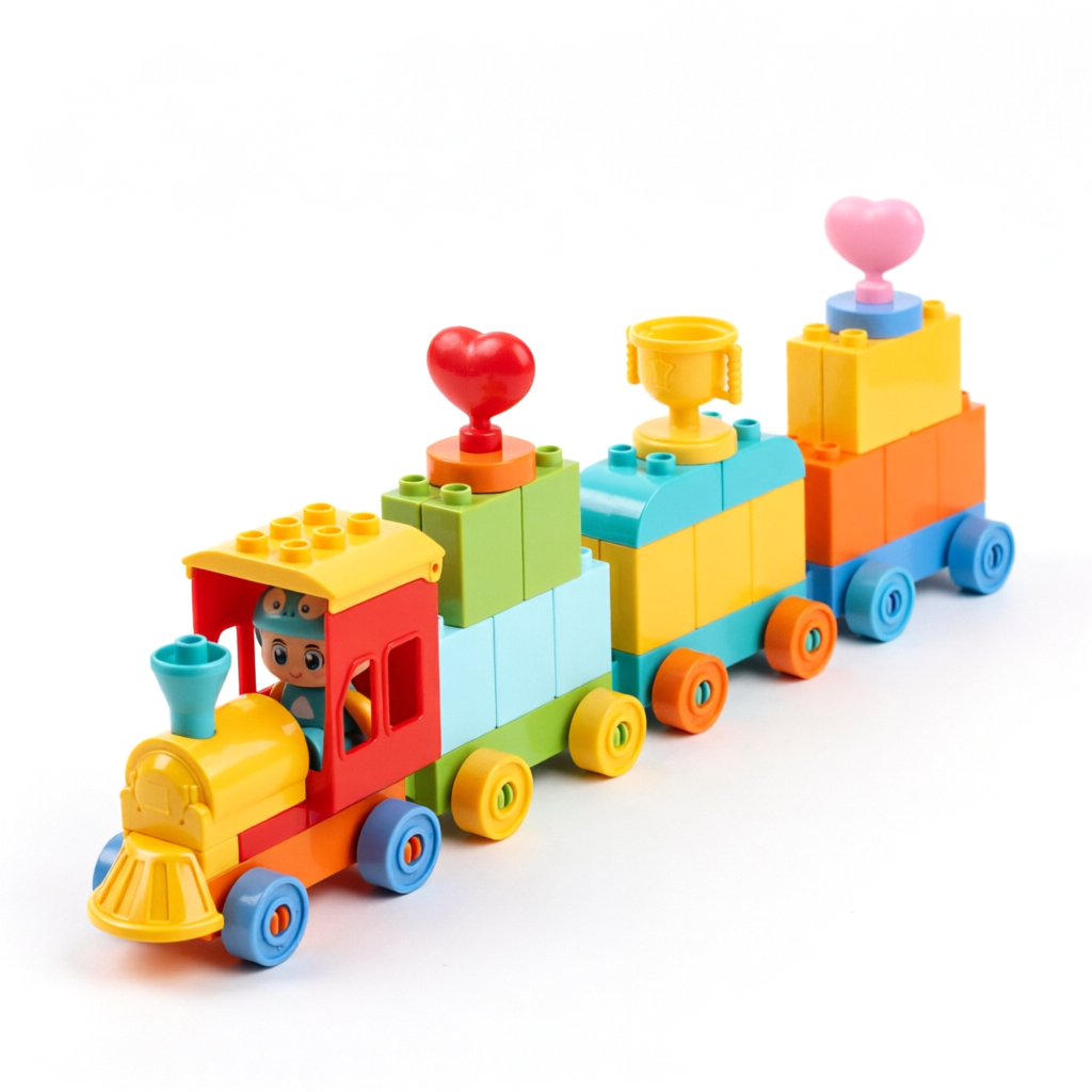 Blok Bangunan Partikel Besar M - Abc Kids Early Education ulasan dan harga