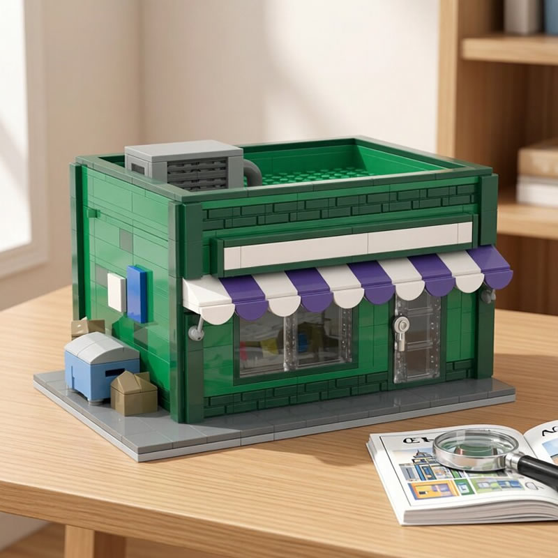 Blok Bangunan MOC Modular Mini - Kids Education Card ulasan dan harga