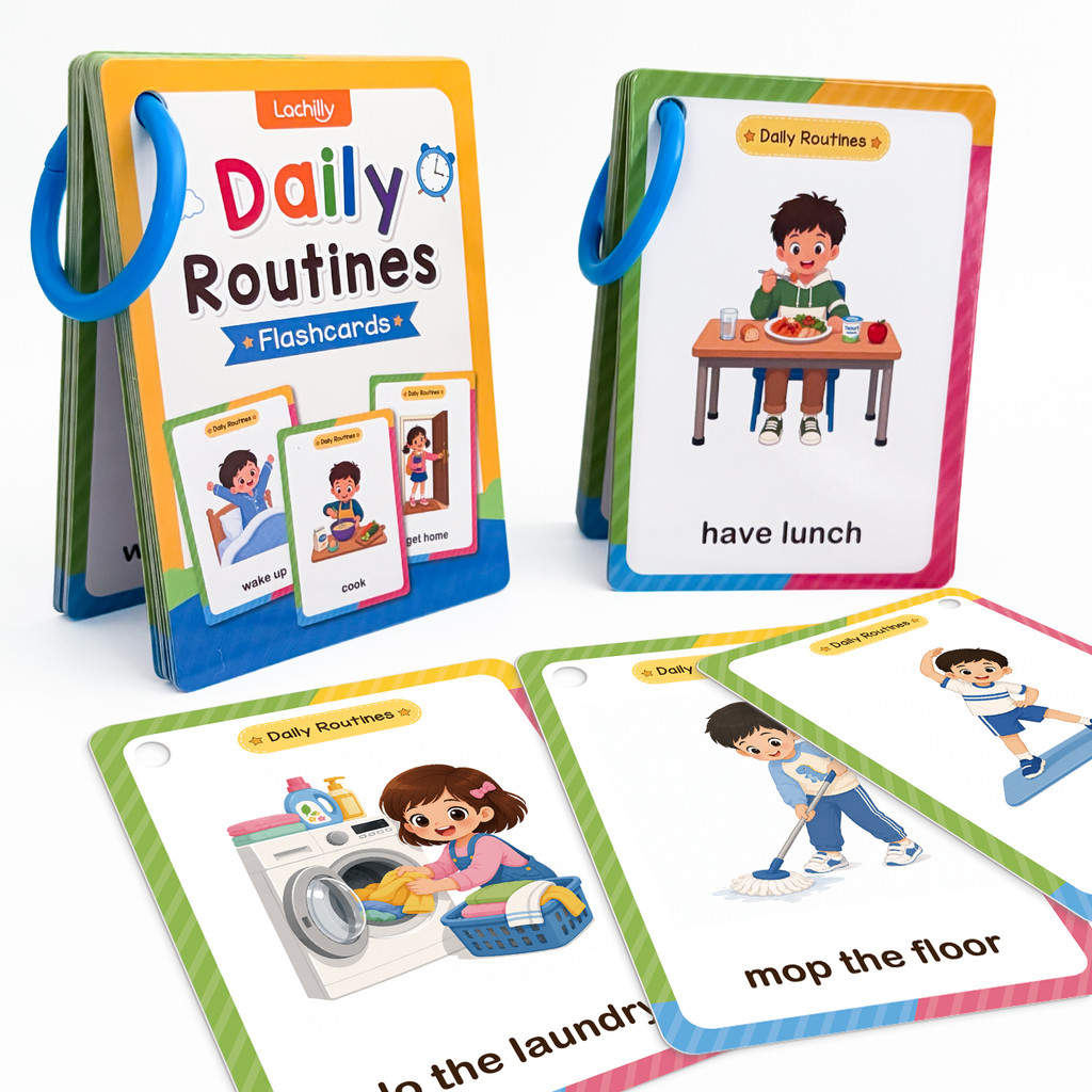 38 Kata Kartu Belajar Rutinita - Kids Education Card ulasan dan harga