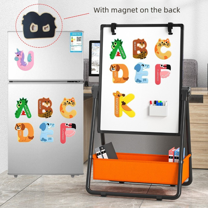 Magnet Kulkas Alfabet Hewan Lu - Abc Kids Early Education ulasan dan harga