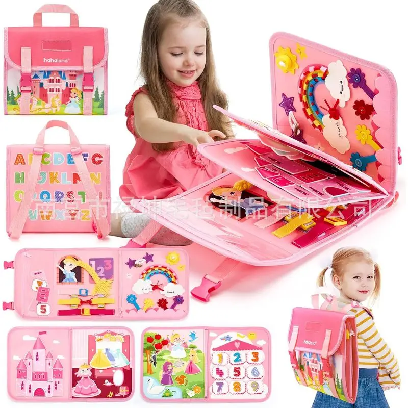 Papan Aktivitas Montessori Put - Kids Early Education Books ulasan dan harga