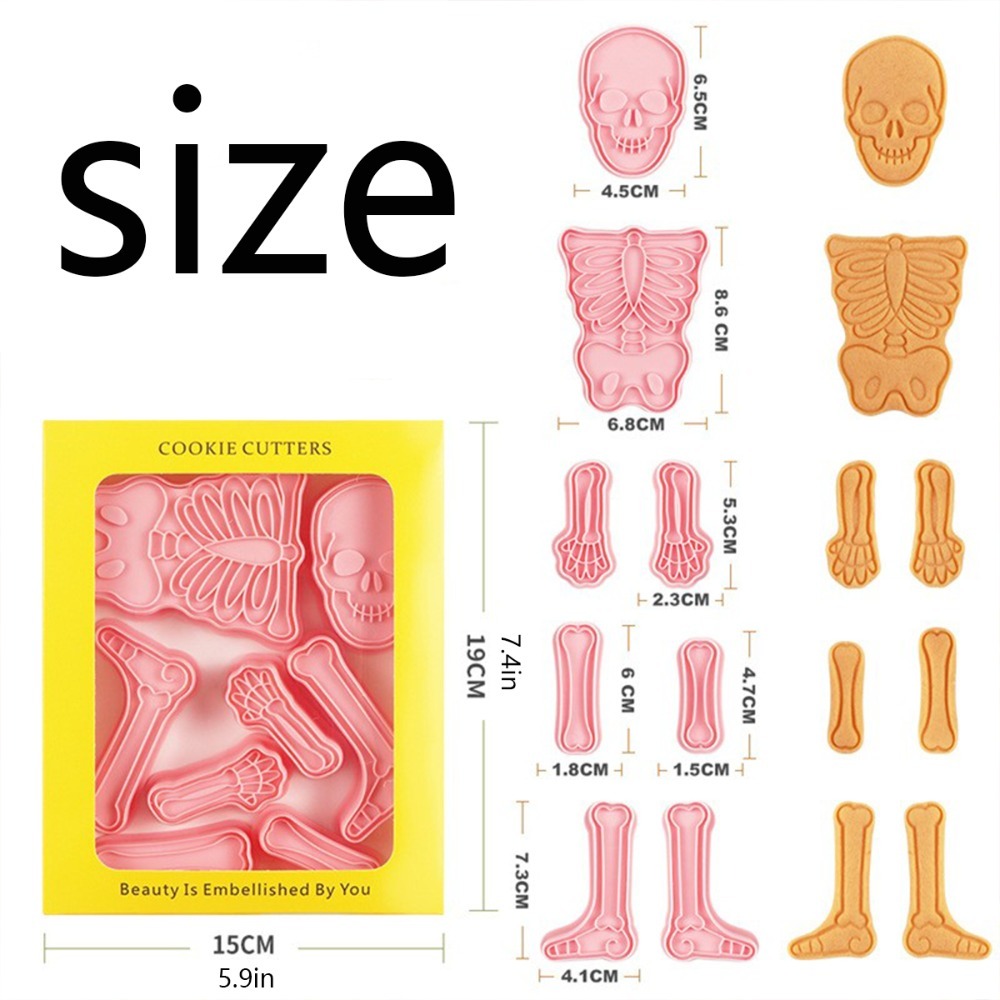 Cetakan Biskuit Fondant Puzzle - Human Body Puzzle ulasan dan harga